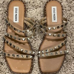 Steve Madden Skyler Tan Sandals